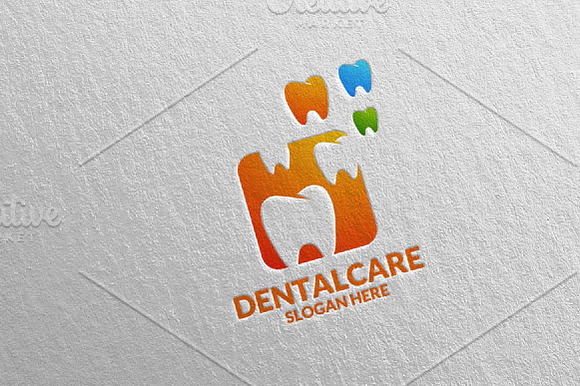 Dental Logo, Dentist Stomatology 23 in Logo Templates - product preview 2