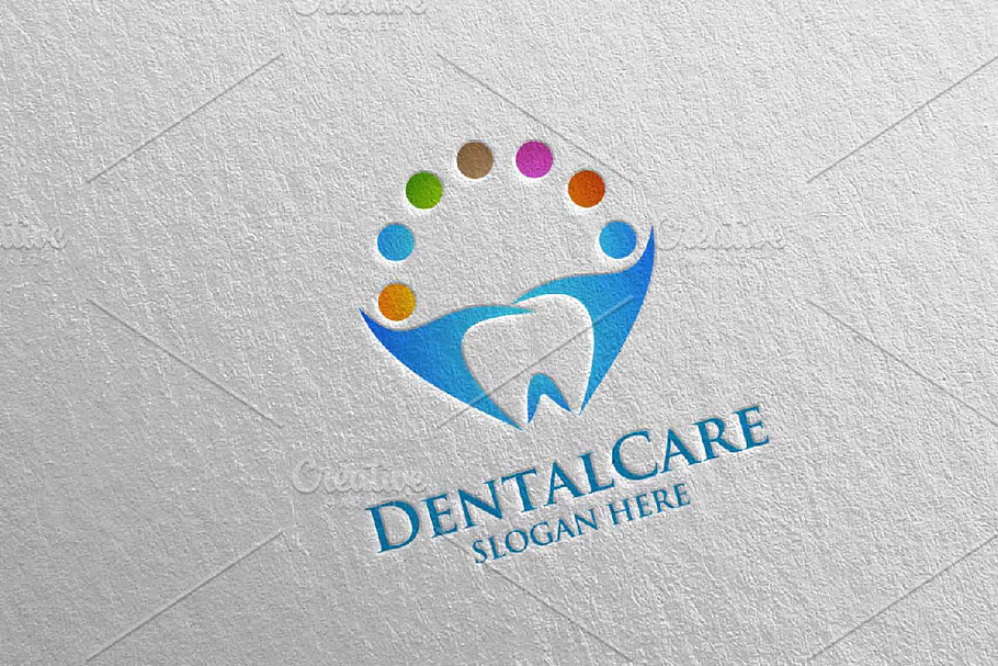 Dental Logo, Dentist Stomatology 24 in Logo Templates - product preview 8