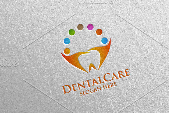 Dental Logo, Dentist Stomatology 24 in Logo Templates - product preview 2