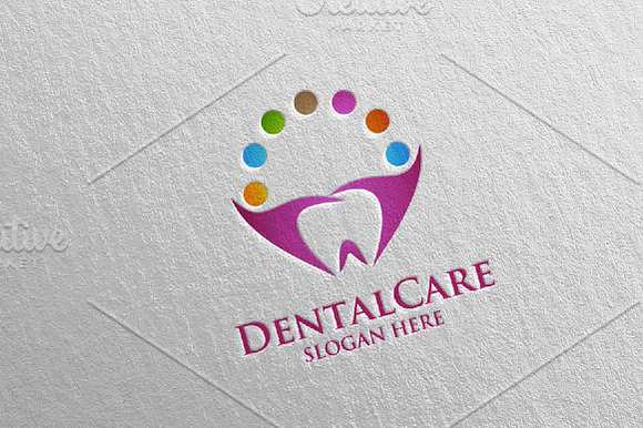 Dental Logo, Dentist Stomatology 24 in Logo Templates - product preview 3