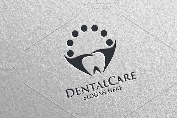 Dental Logo, Dentist Stomatology 24 in Logo Templates - product preview 4