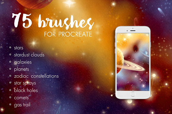 Skyscape Brush Toolkit for Procreate in Photoshop Brushes - product preview 1