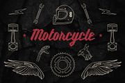Vintage Motorcycle Elements