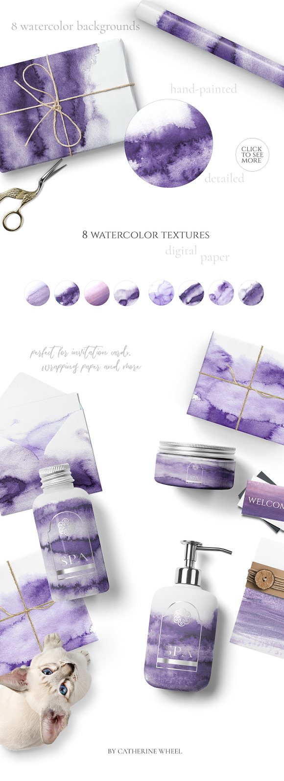 14in1 Watercolor Texture Bundle SALE in Textures - product preview 13