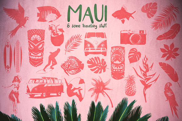 Maui - 2 Versions Handwritten Font in Fonts - product preview 5