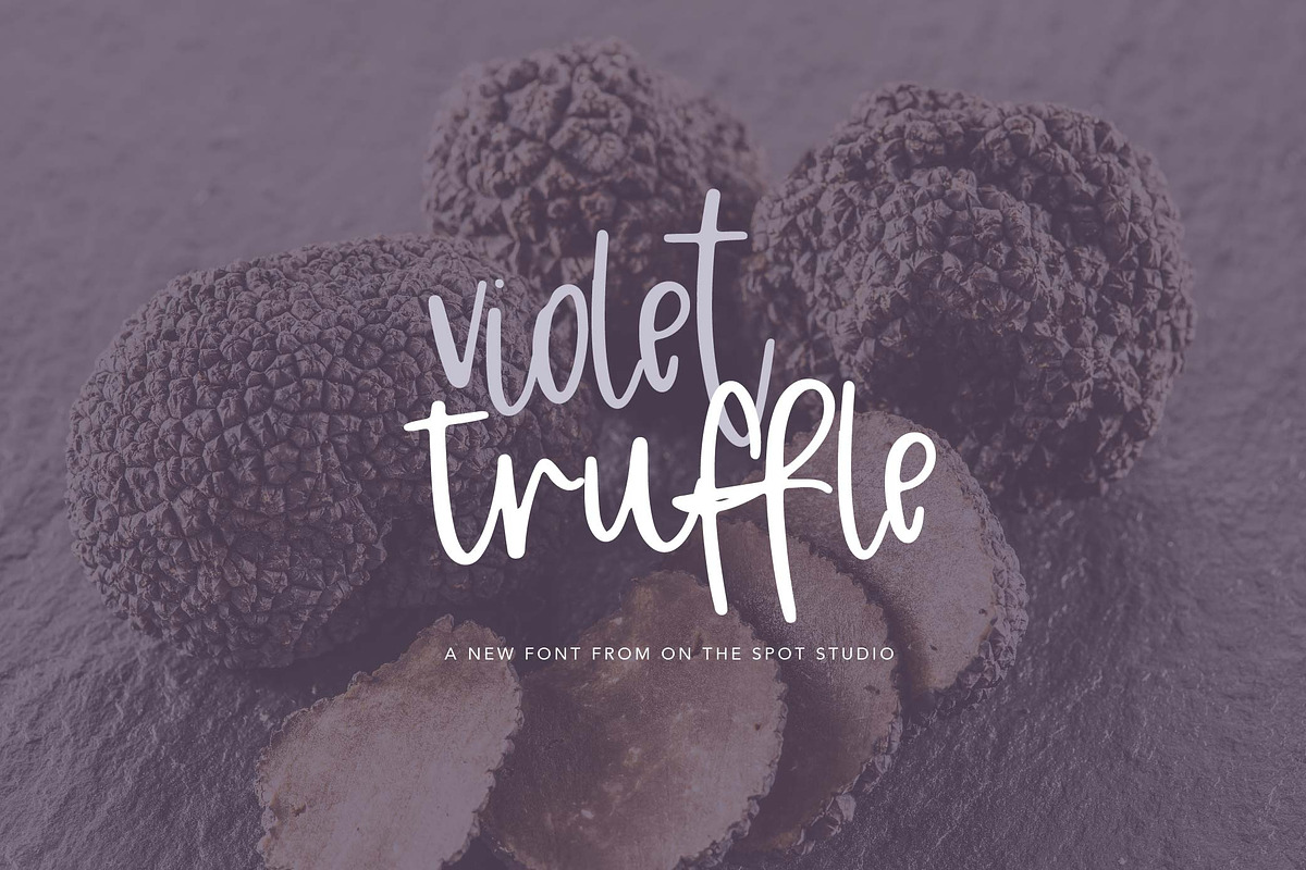 Violet Truffle in Display Fonts - product preview 8