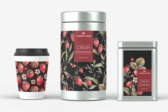 Aroma tea collection in Illustrations - product preview 6