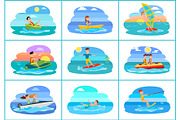 Sailboat Collection of Sport Vector