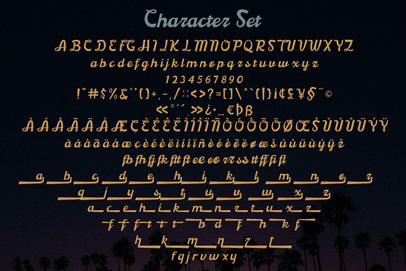 Boardley Script - Layered Font in Stamp Fonts - product preview 6