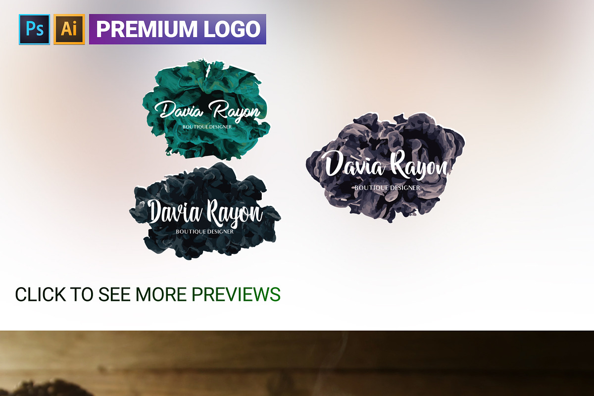 Ink Drop Logos in Logo Templates - product preview 8