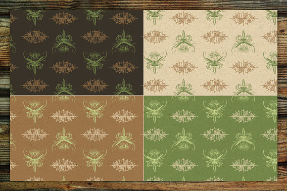 Floral Vintage №2 in Patterns - product preview 4