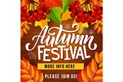 Autumn festival, harvest holiday