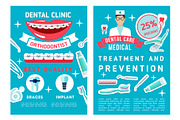 Brochure for dentistry medicine