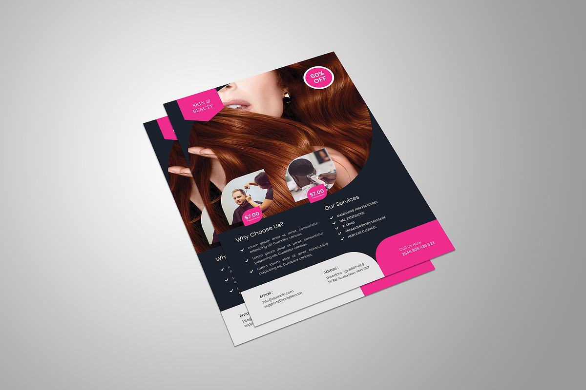 Beauty Flyer in Flyer Templates - product preview 8
