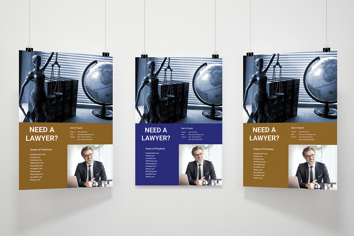 Lawyer Flyer  in Flyer Templates - product preview 8