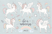 Magical collection of unicorns II
