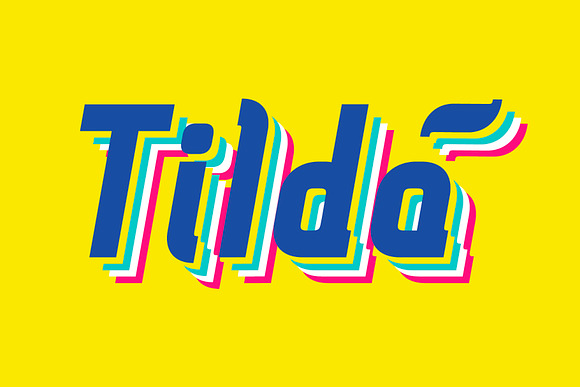 Tilda in Sans-Serif Fonts - product preview 6