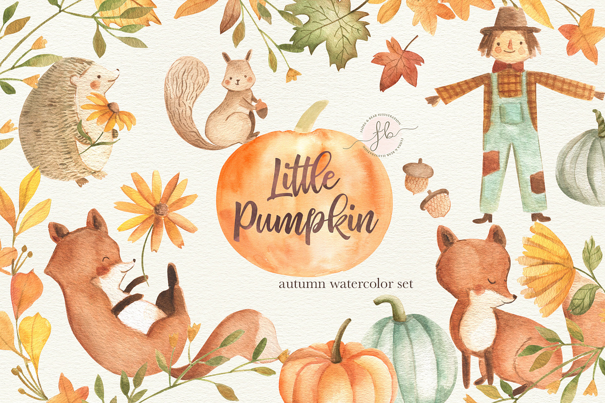 Little Pumpkin in Illustrations - product preview 8