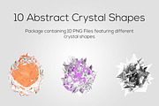 Abstract Crystal Shapes