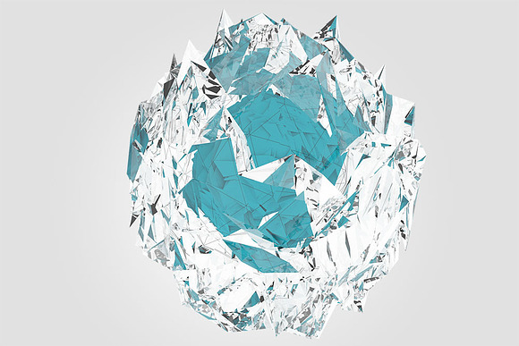 Abstract Crystal Shapes in Objects - product preview 2
