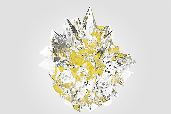 Abstract Crystal Shapes in Objects - product preview 4
