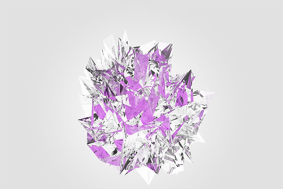 Abstract Crystal Shapes in Objects - product preview 5