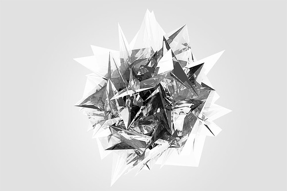 Abstract Crystal Shapes in Objects - product preview 7