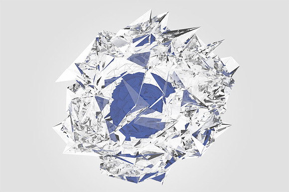 Abstract Crystal Shapes in Objects - product preview 10