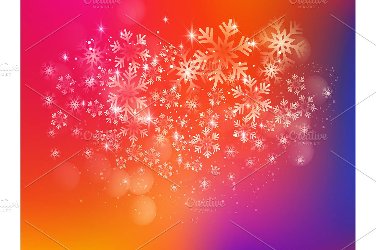 Merry Christmas Background with Snow in Textures - product preview 8