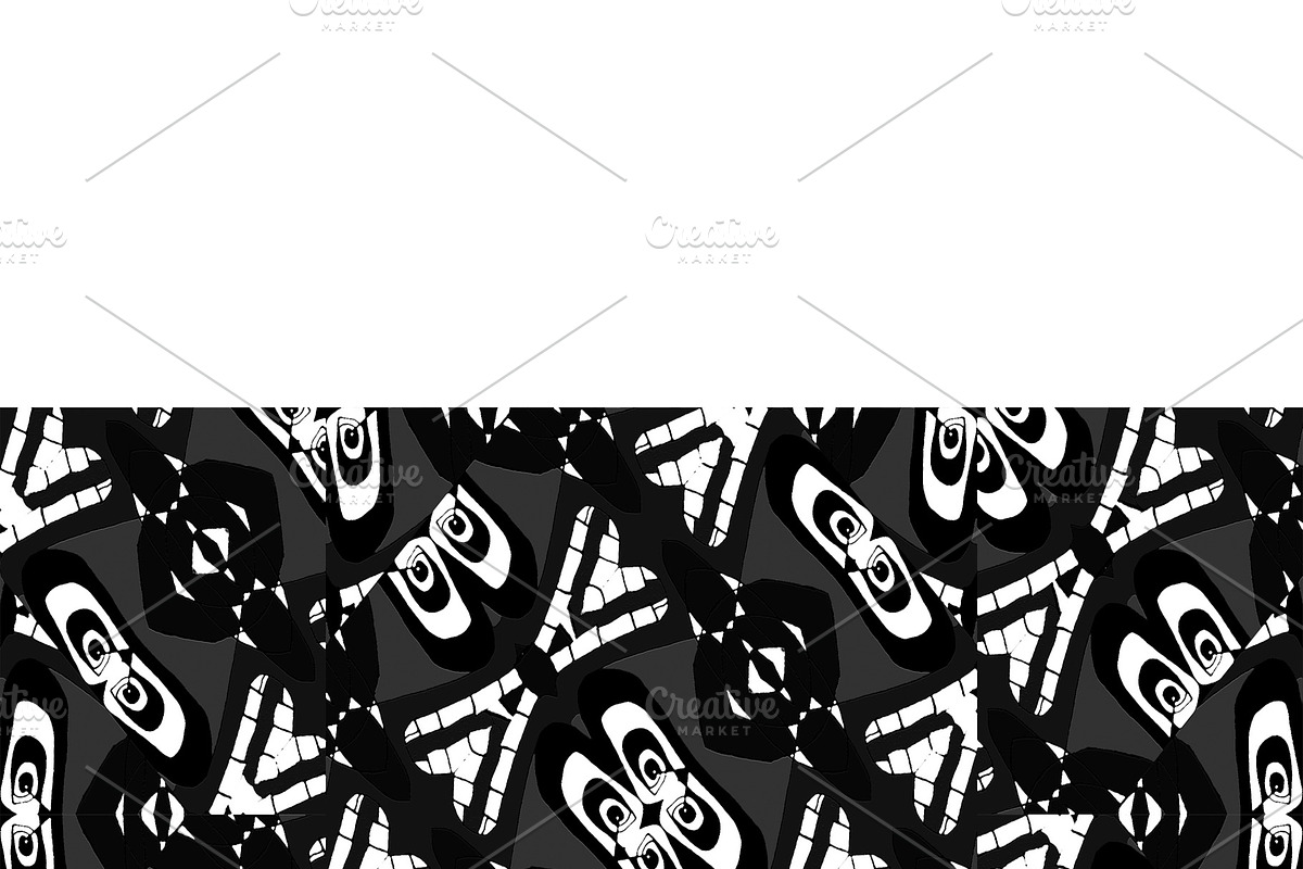 Horizontal Decorated Band Background in Illustrations - product preview 8