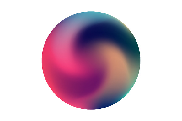 30 colorful gradient spheres in Textures - product preview 3