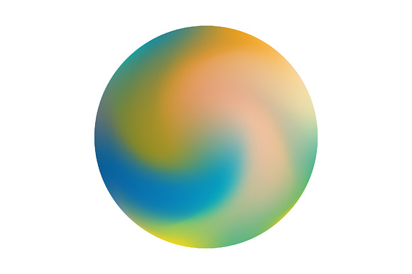 30 colorful gradient spheres in Textures - product preview 6