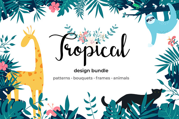 Tropical Design Graphics