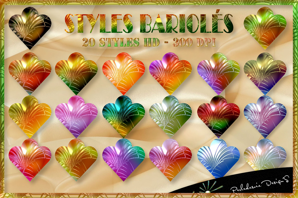 Styles Bariolés in Photoshop Layer Styles - product preview 8