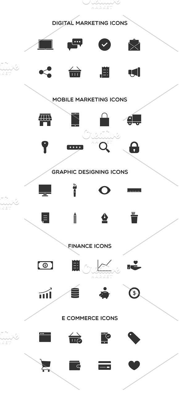 Marketing Icons in Graphics - product preview 3