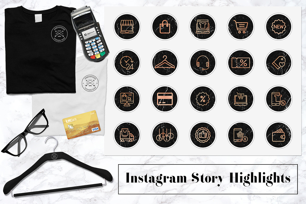 Business Instagram Story Icons in Instagram Templates - product preview 8