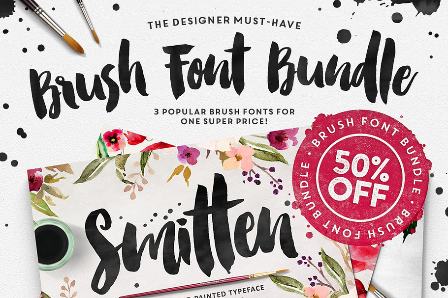 The Brush Font Bundle • 50% OFF in Script Fonts - product preview 8