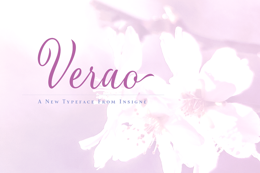 Verao in Script Fonts - product preview 8