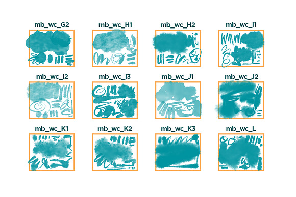 WATERFUL: Concepts App Brushes in Photoshop Brushes - product preview 2
