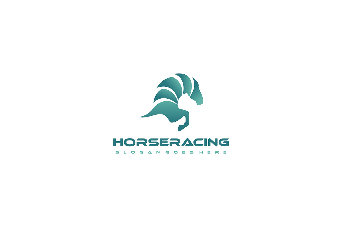 Horse Racing Logo in Logo Templates - product preview 8