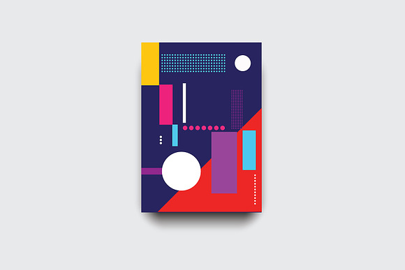 Posters geometric vector in Illustrations - product preview 2