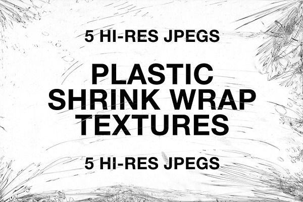 5 Plastic Shrink Wrap Textures