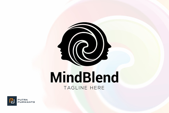 Mind Blend - Logo Template in Logo Templates - product preview 1