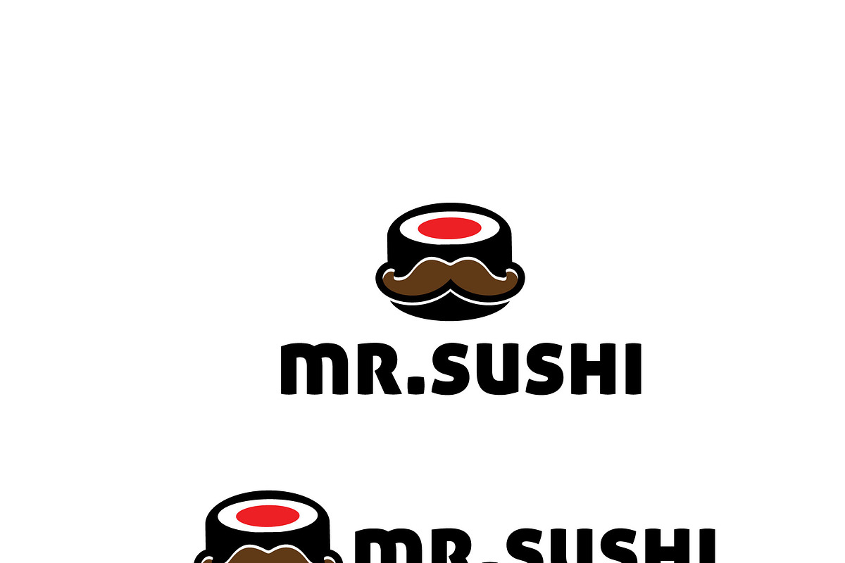 Mr.sushi Logo in Logo Templates - product preview 8