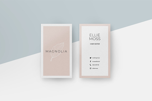 Magnolia Business Card Templates