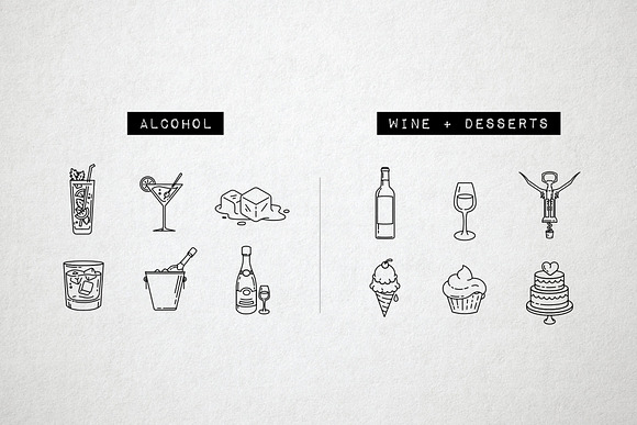 Drink and Food Icons Pack in Food Icons - product preview 4