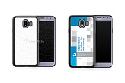 Galaxy J4 2d RubberFlex Mobile Case 
