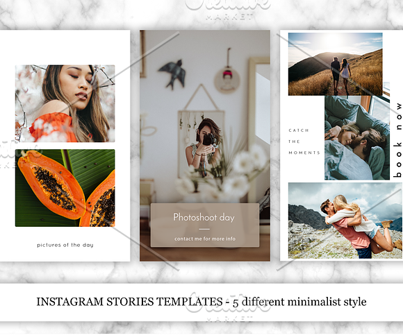 Instagram stories for Photographers in Instagram Templates - product preview 1