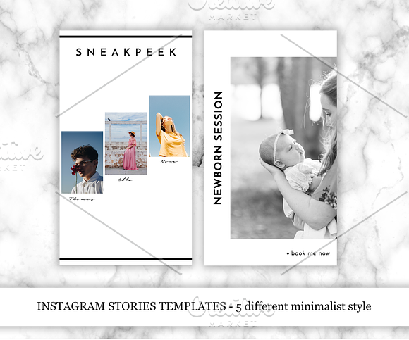 Instagram stories for Photographers in Instagram Templates - product preview 2