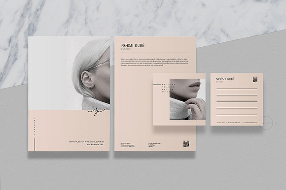 Brand Stationery Pack • Noémi in Branding Mockups - product preview 4
